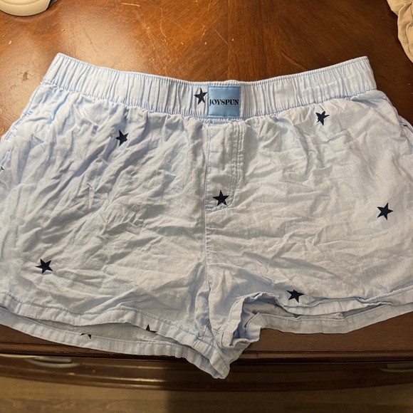 Joyspun Other - Joyspun Blue Star Print Boxer Pajama Shorts